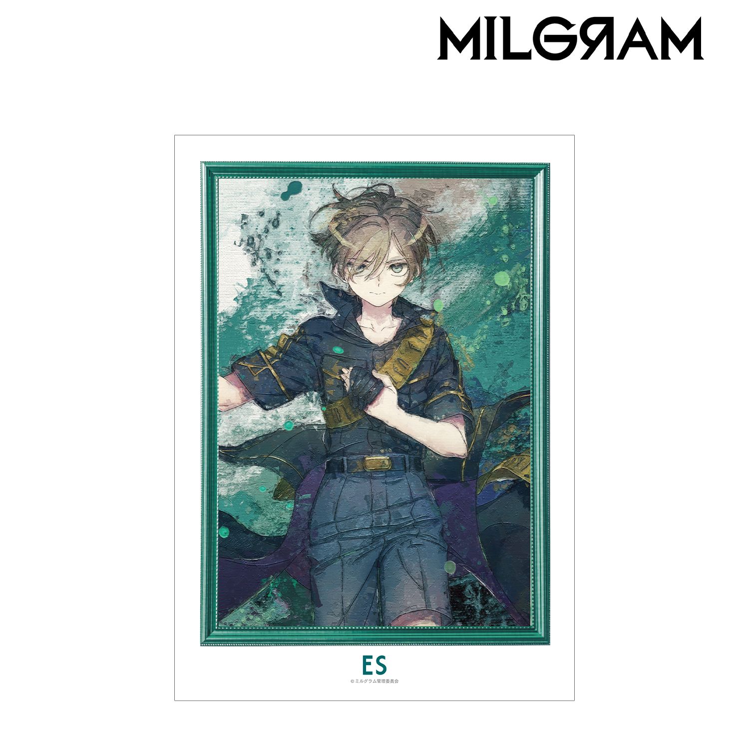 MILGRAM -ミルグラム- エス grunge CANVAS A3マット加工ポスター - 公式商品画像 | AniSmile