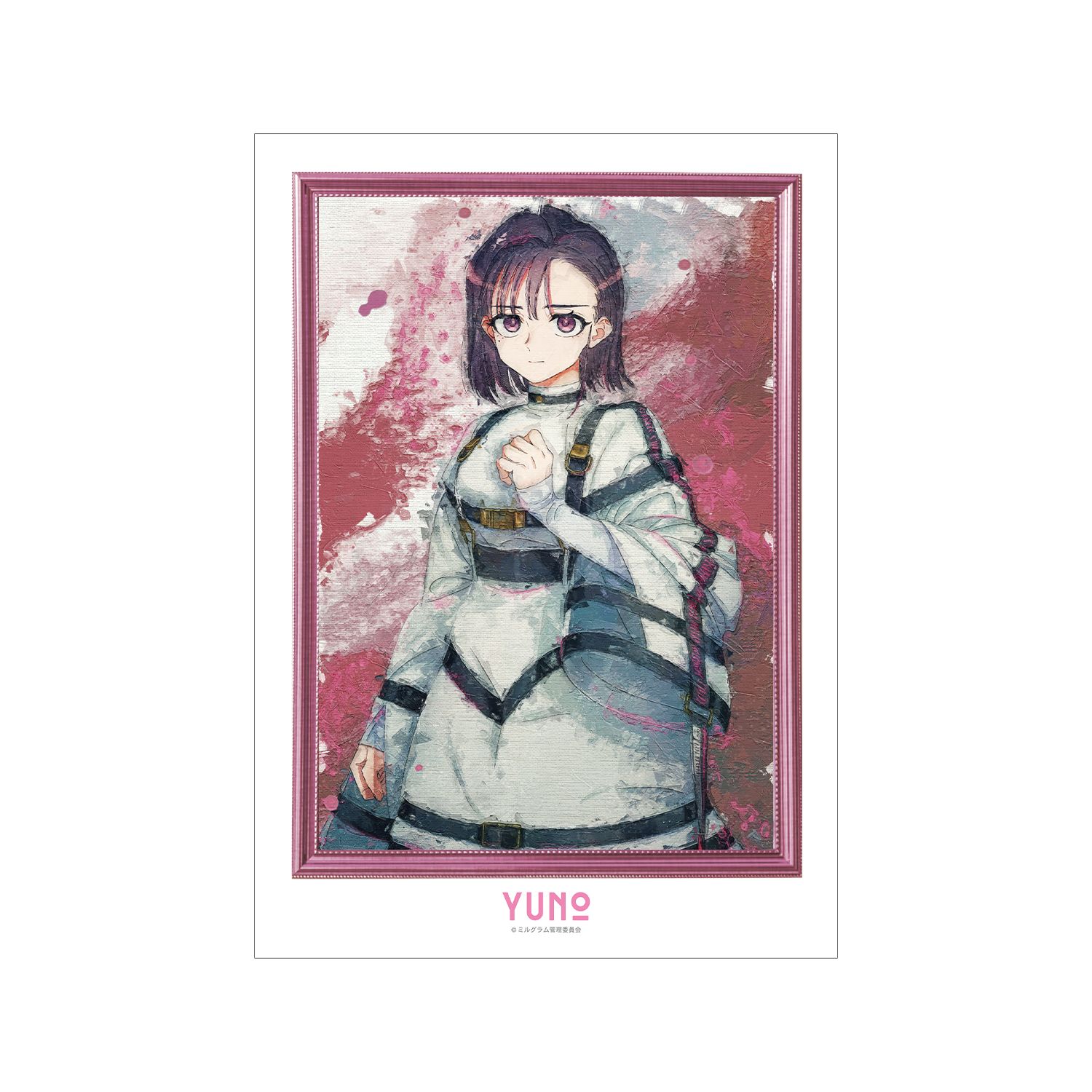 MILGRAM -ミルグラム- ユノ grunge CANVAS A3マット加工ポスター - 公式商品画像 | AniSmile