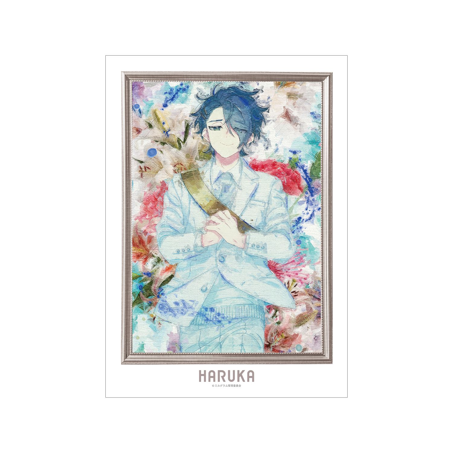MILGRAM -ミルグラム- ハルカ grunge CANVAS A3マット加工ポスター - 公式商品画像 | AniSmile