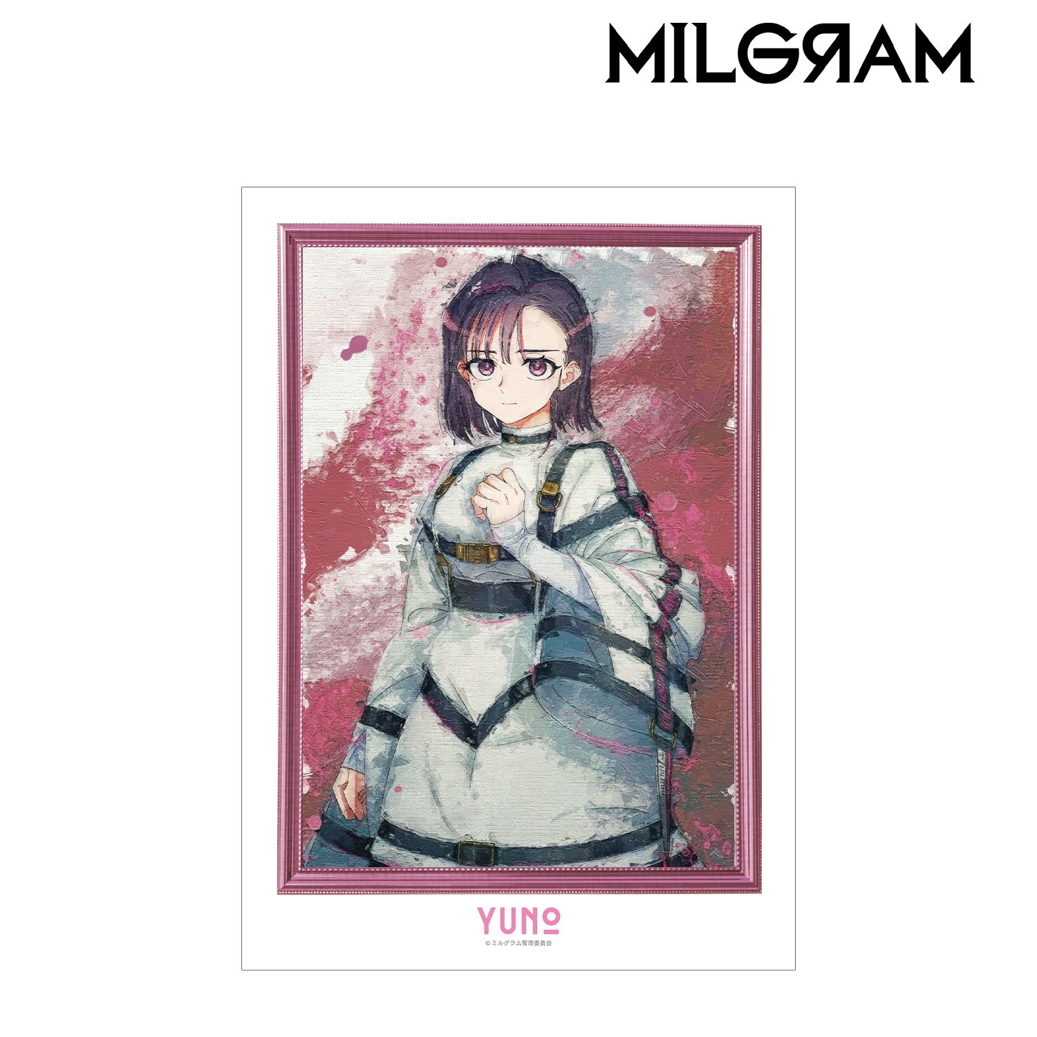 MILGRAM -ミルグラム- ユノ grunge CANVAS A3マット加工ポスター 画像 2 | AniSmile
