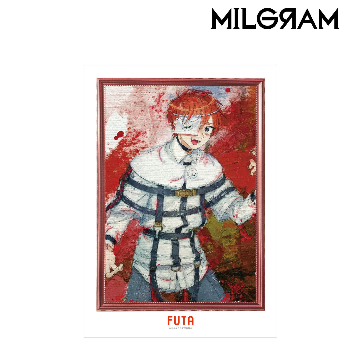 MILGRAM -ミルグラム- フータ grunge CANVAS A3マット加工ポスター 画像 2 | AniSmile