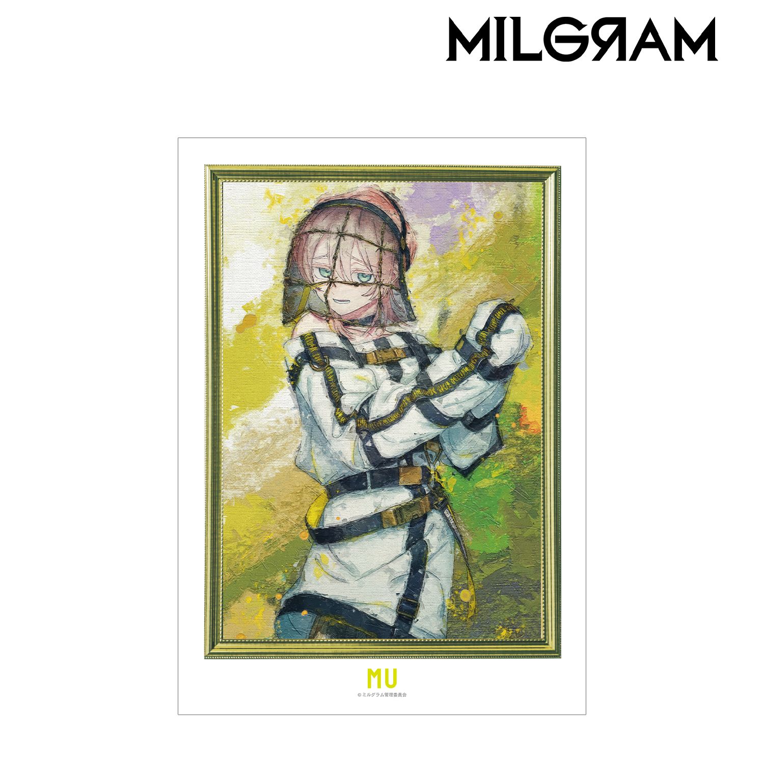 MILGRAM -ミルグラム- ムウ grunge CANVAS A3マット加工ポスター 画像 2 | AniSmile