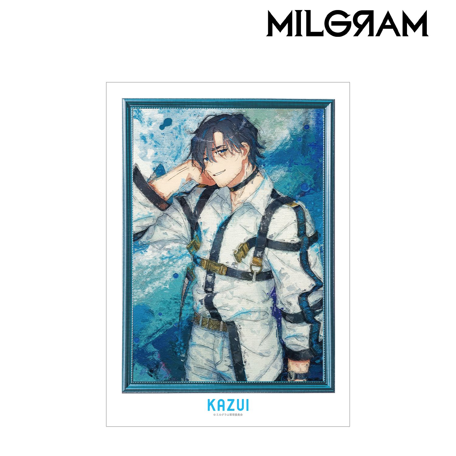 MILGRAM -ミルグラム- カズイ grunge CANVAS A3マット加工ポスター 画像 2 | AniSmile