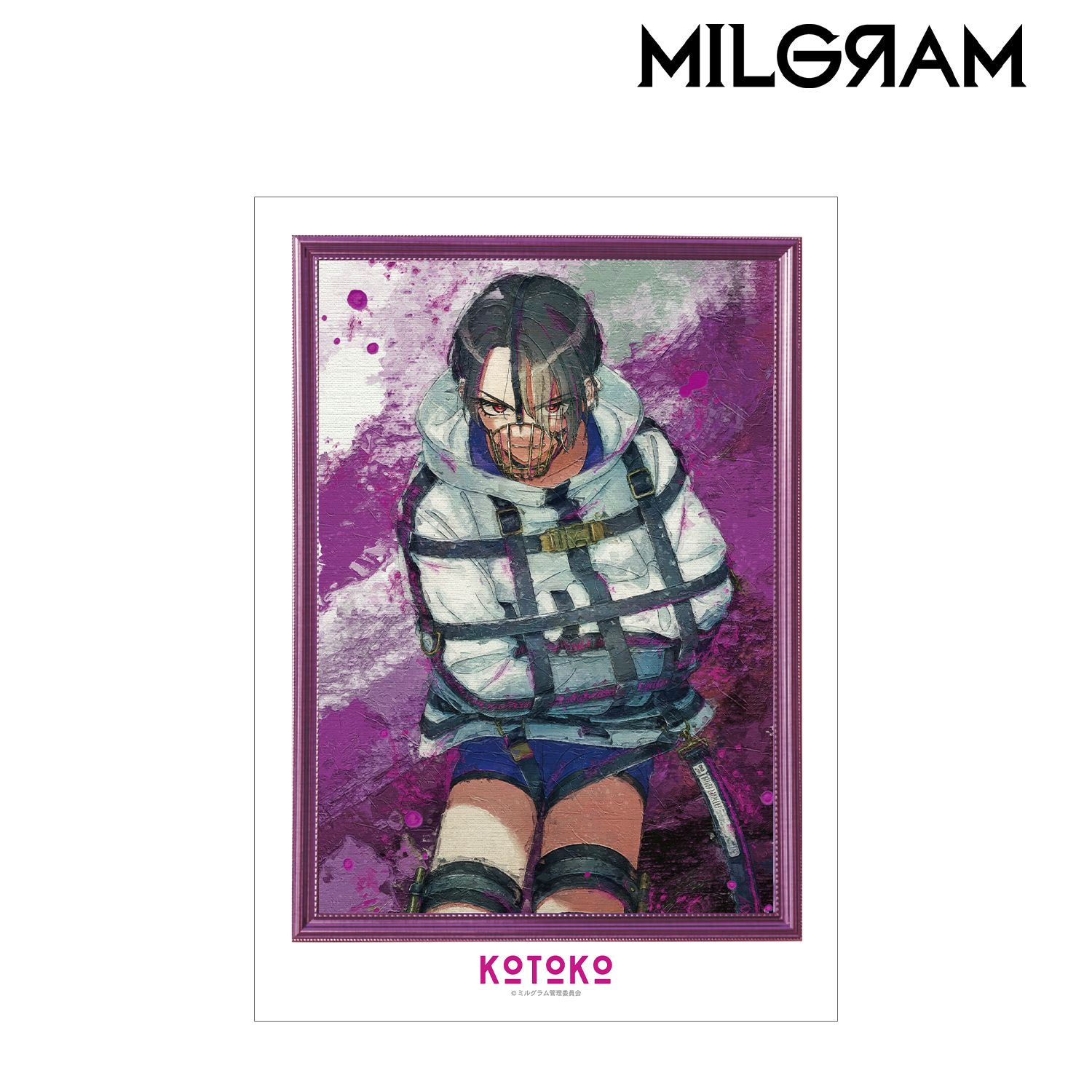 MILGRAM -ミルグラム- コトコ grunge CANVAS A3マット加工ポスター 画像 2 | AniSmile