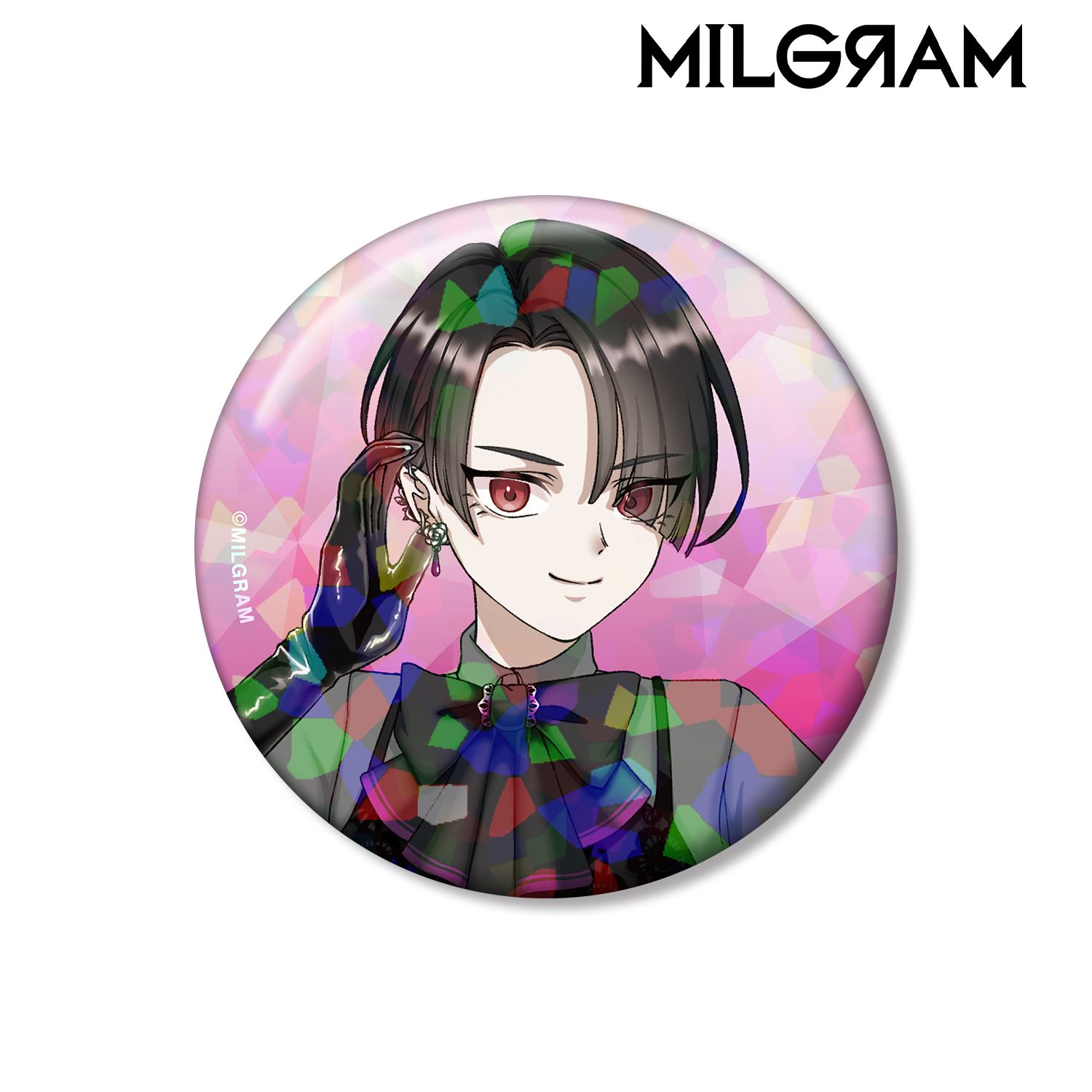 MILGRAM -ミルグラム- 描き下ろし コトコ バースデーver. 第2弾 ホログラム缶バッジ 画像 2 | AniSmile