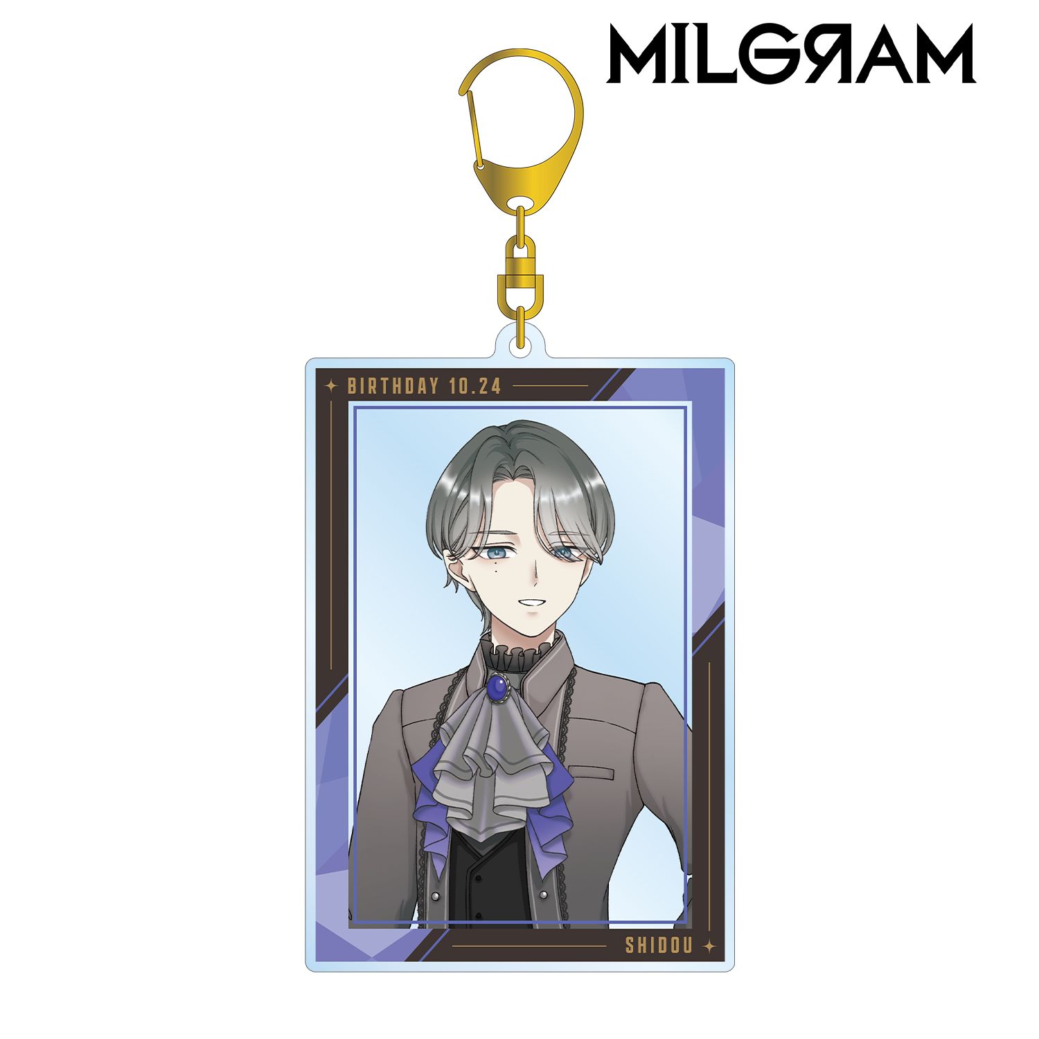 MILGRAM -ミルグラム- 描き下ろし シドウ バースデーver. 第2弾 BIGアクリルキーホルダー 画像 2 | AniSmile