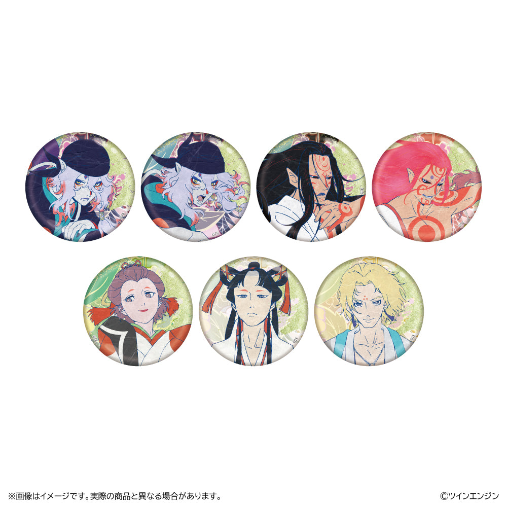 劇場版モノノ怪 第三章 蛇神 トレーディング金屏風柄缶バッジ - 公式商品画像 | AniSmile