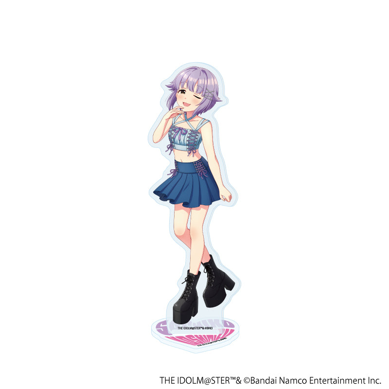 アクリルスタンドプレート「アイドルマスター シンデレラガールズ」29/三船美優 デニム風衣装ver.(ミニキャライラスト) 画像 3 | AniSmile