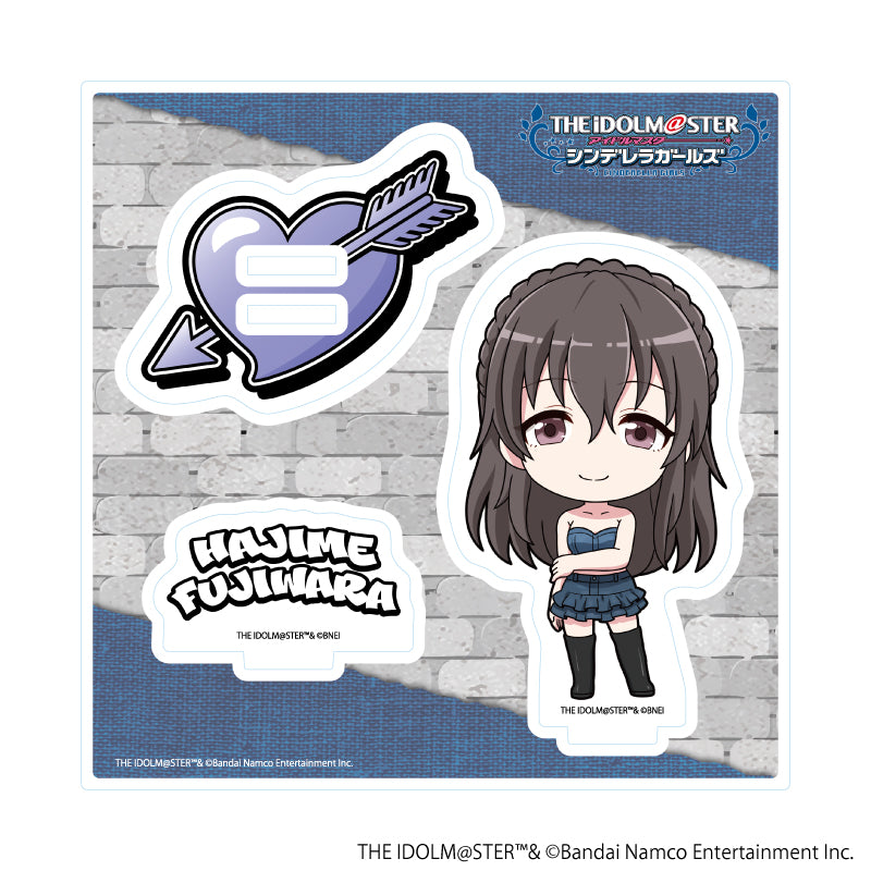 アクリルスタンドプレート「アイドルマスター シンデレラガールズ」27/藤原肇 デニム風衣装ver.(ミニキャライラスト) - 公式商品画像 | AniSmile