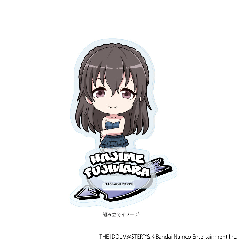 アクリルスタンドプレート「アイドルマスター シンデレラガールズ」27/藤原肇 デニム風衣装ver.(ミニキャライラスト) 画像 2 | AniSmile