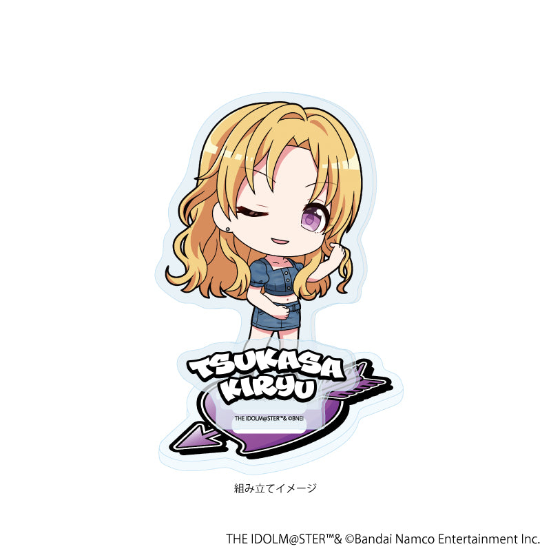 アクリルスタンドプレート「アイドルマスター シンデレラガールズ」25/桐生つかさ デニム風衣装ver.(ミニキャライラスト) 画像 2 | AniSmile