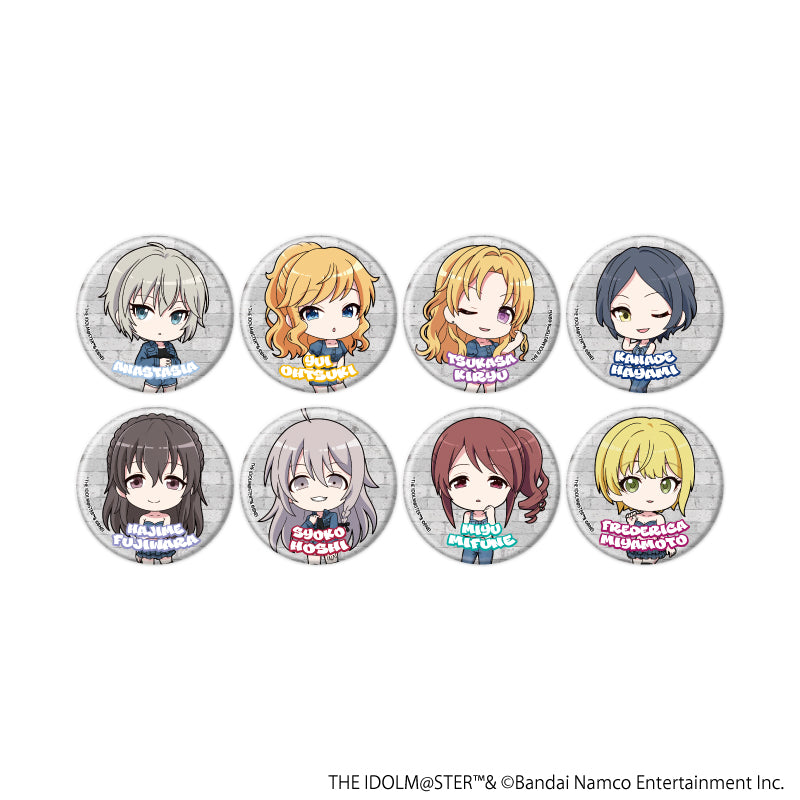 缶バッジ「アイドルマスター シンデレラガールズ」23/デニム風衣装ver. トレーディング(全8種)(ミニキャライラスト) - 公式商品画像 | AniSmile