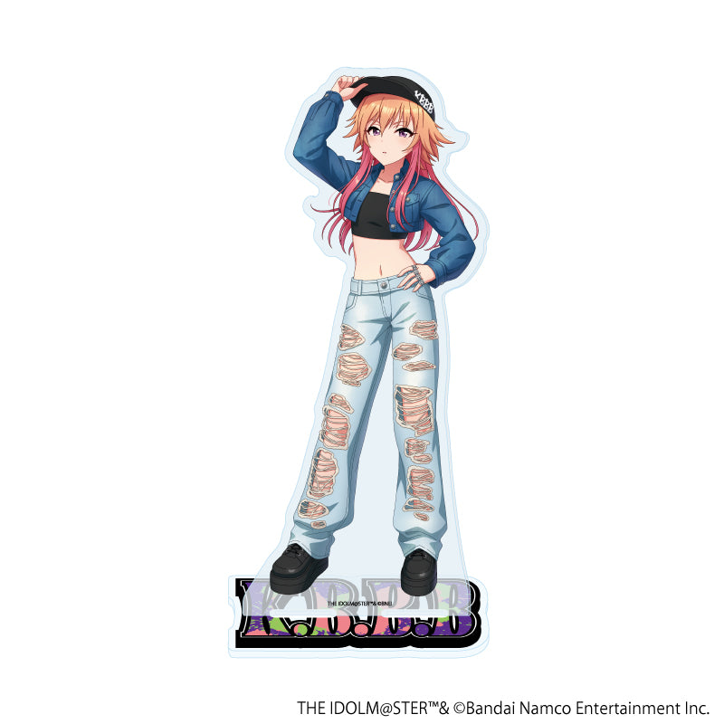 デカアクリルスタンド「アイドルマスター シンデレラガールズ」14/二宮飛鳥 デニム風衣装ver.(描き下ろしイラスト) - 公式商品画像 | AniSmile