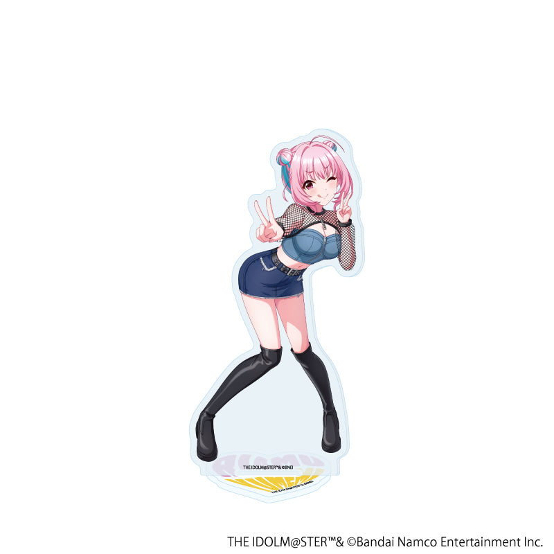 アクリルスタンド「アイドルマスター シンデレラガールズ」53/夢見りあむ デニム風衣装ver.(描き下ろしイラスト) - 公式商品画像 | AniSmile