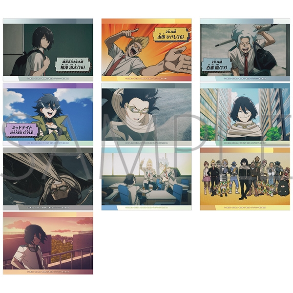 ヴィジランテ -僕のヒーローアカデミア ILLEGALS- ブロマイドセット 相澤学生編 ver. - AniSmile