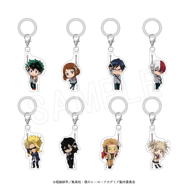 僕のヒーローアカデミア トレーディングめじるしチャーム ミニキャラver. TypeA 1BOX/8個入 - 公式商品画像 | AniSmile