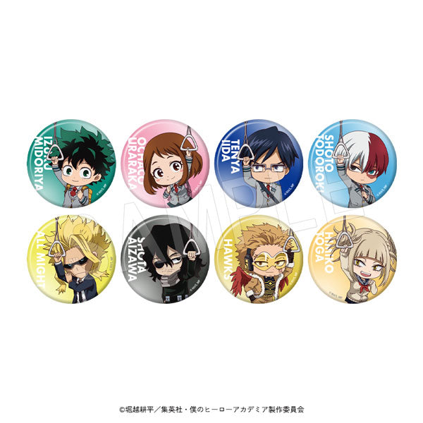 僕のヒーローアカデミア トレーディング⽸バッジ ミニキャラver. TypeA 1BOX/8個入 - 公式商品画像 | AniSmile