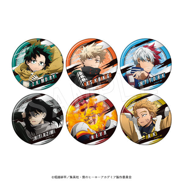 僕のヒーローアカデミア トレーディングメタル缶バッジ(ランダムレア入り) SHIBUYA HEROES MISSION ver. 1BOX/7個入 - 公式商品画像 | AniSmile