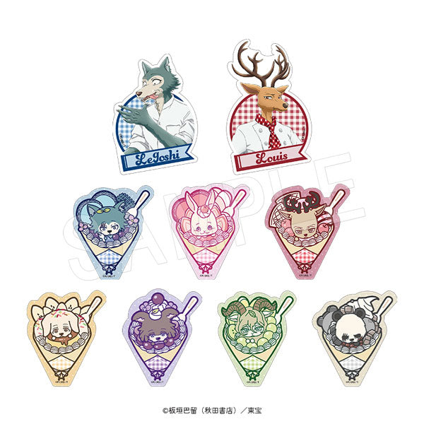BEASTARS トレーディングステッカー マリオンクレープコラボver. 1SET/9枚入 - 公式商品画像 | AniSmile