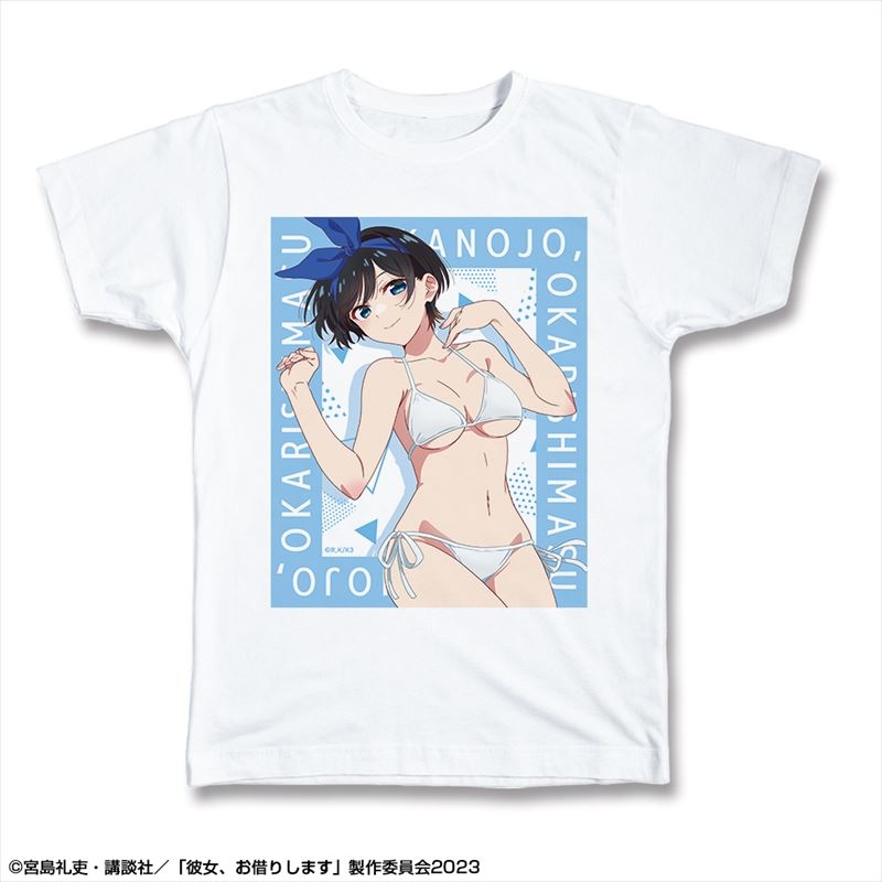 彼女、お借りします Tシャツ Lサイズ デザイン02(更科瑠夏) - 公式商品画像 | AniSmile