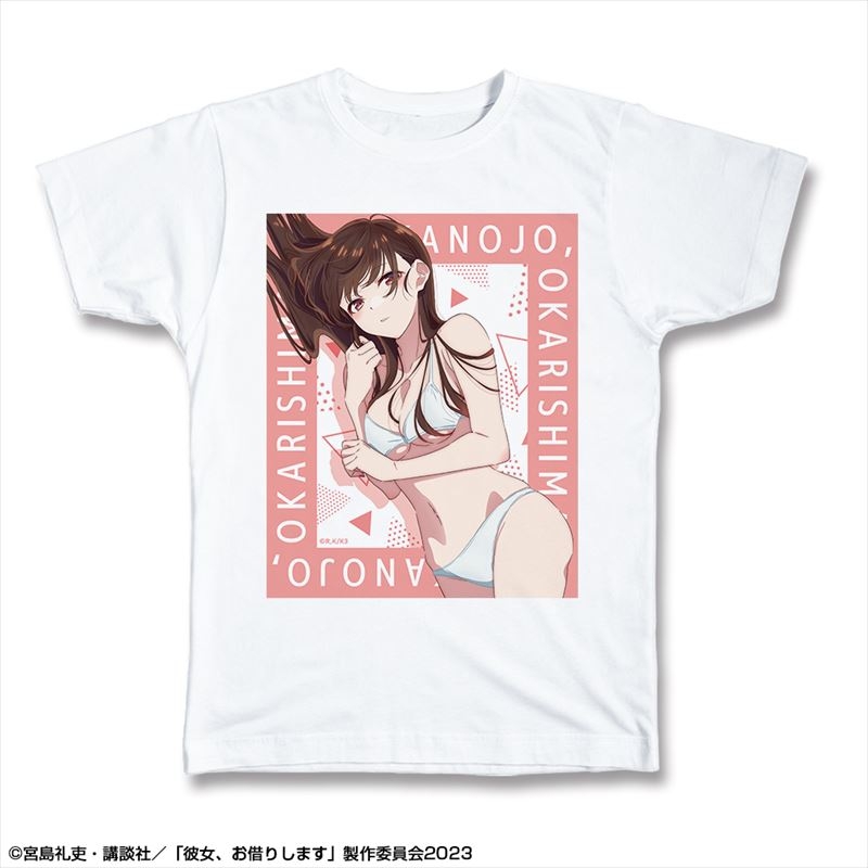 彼女、お借りします Tシャツ Lサイズ デザイン01(水原千鶴) - 公式商品画像 | AniSmile