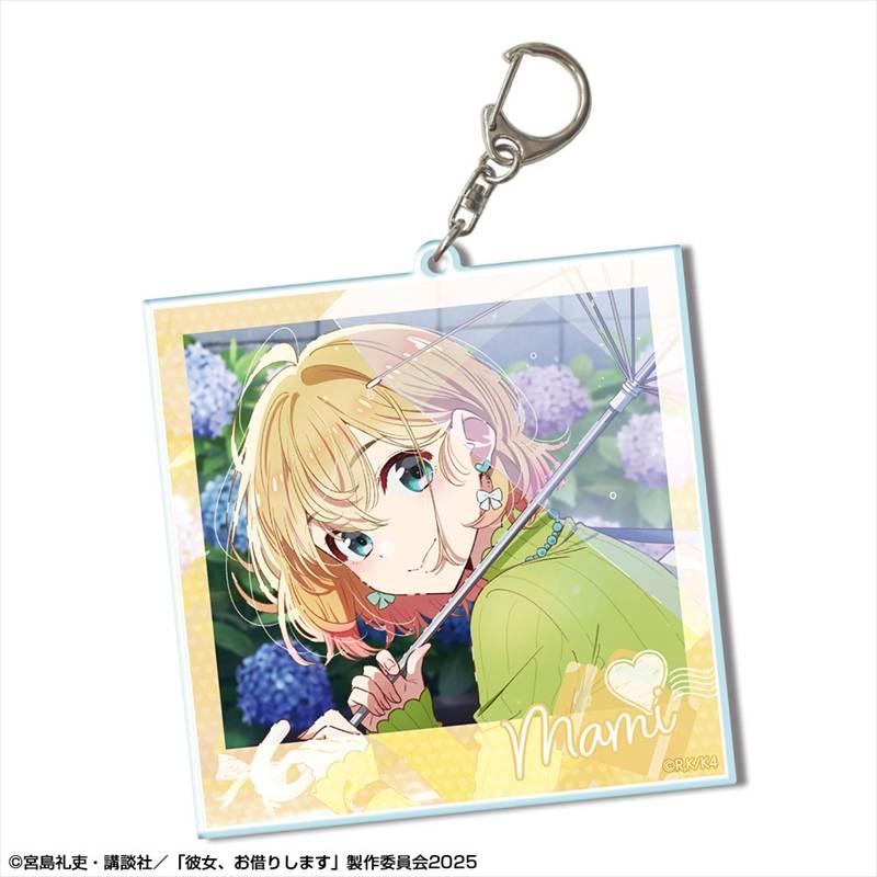 彼女、お借りします ビッグアクリルキーホルダー Ver.3 デザイン07(七海麻美/B) - 公式商品画像 | AniSmile