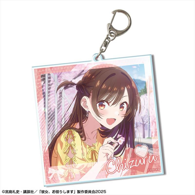 彼女、お借りします ビッグアクリルキーホルダー Ver.3 デザイン06(水原千鶴/B) - 公式商品画像 | AniSmile