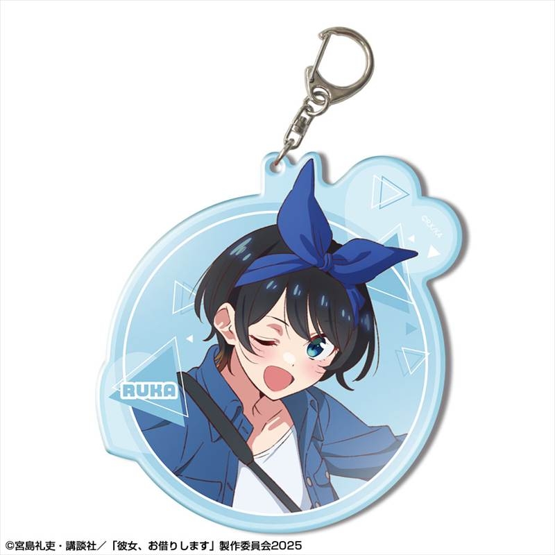 彼女、お借りします ビッグアクリルキーホルダー Ver.3 デザイン03(更科瑠夏/A) - 公式商品画像 | AniSmile