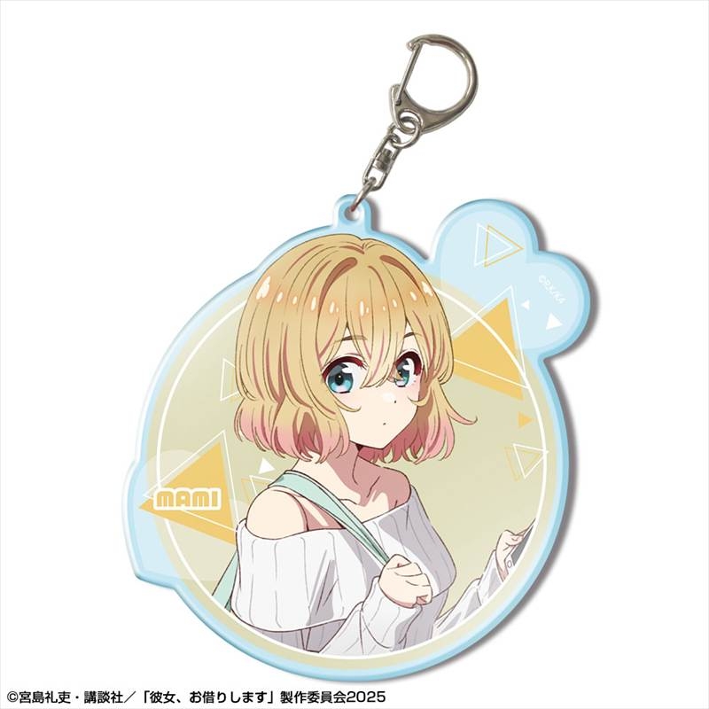 彼女、お借りします ビッグアクリルキーホルダー Ver.3 デザイン02(七海麻美/A) - 公式商品画像 | AniSmile