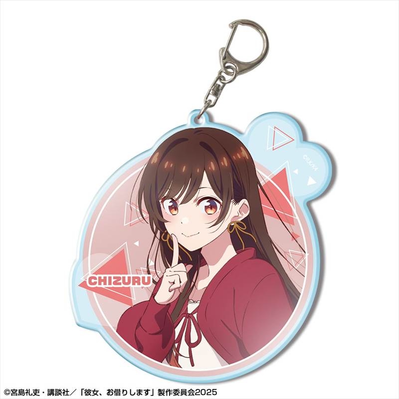 彼女、お借りします ビッグアクリルキーホルダー Ver.3 デザイン01(水原千鶴/A) - 公式商品画像 | AniSmile