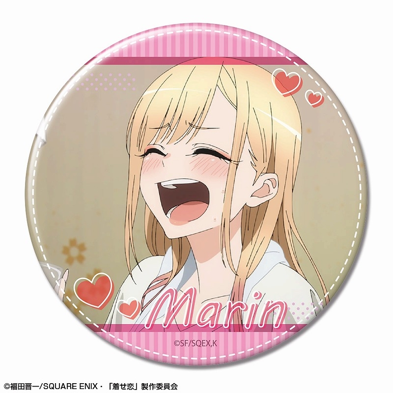 TVアニメ「その着せ替え人形(ビスク・ドール)は恋をする」 缶バッジ Ver.2 デザイン13(喜多川海夢/M) - 公式商品画像 | AniSmile