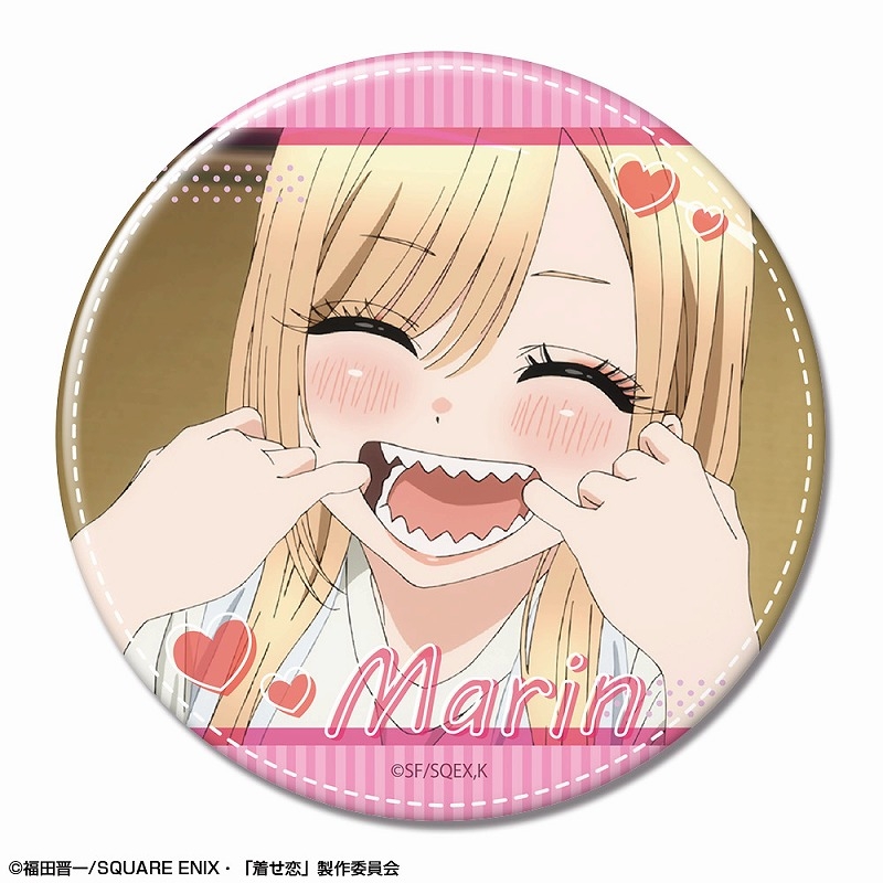 TVアニメ「その着せ替え人形(ビスク・ドール)は恋をする」 缶バッジ Ver.2 デザイン08(喜多川海夢/H) - 公式商品画像 | AniSmile