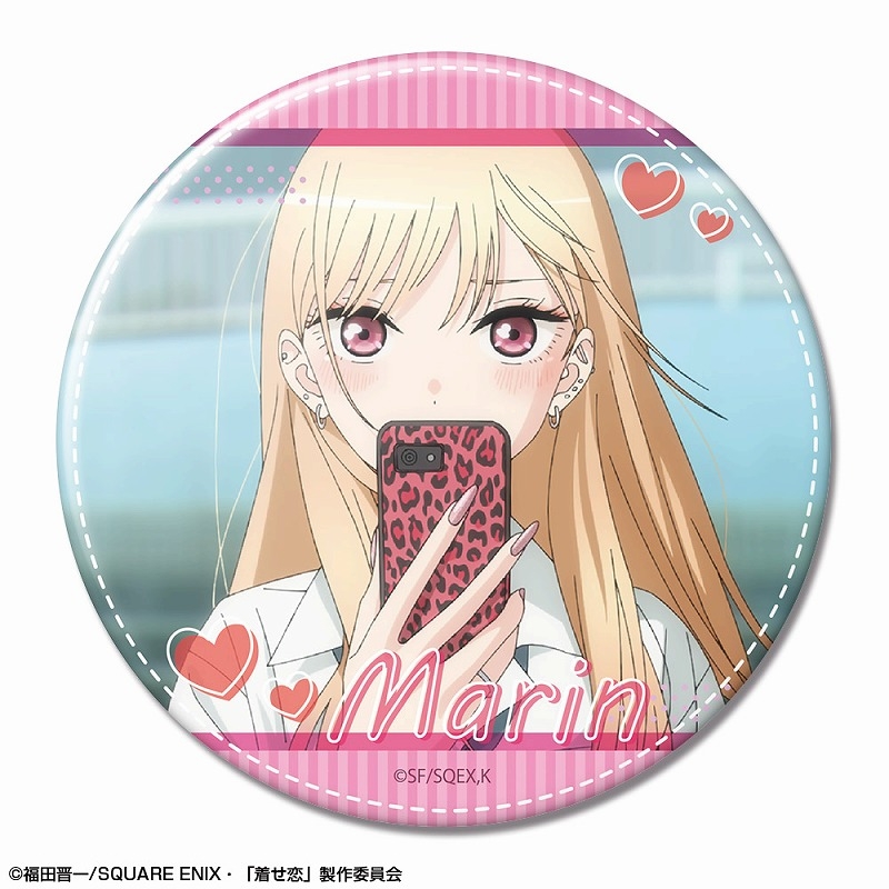 TVアニメ「その着せ替え人形(ビスク・ドール)は恋をする」 缶バッジ Ver.2 デザイン07(喜多川海夢/G) - 公式商品画像 | AniSmile