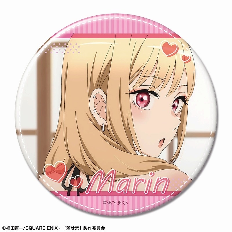 TVアニメ「その着せ替え人形(ビスク・ドール)は恋をする」 缶バッジ Ver.2 デザイン06(喜多川海夢/F) - 公式商品画像 | AniSmile