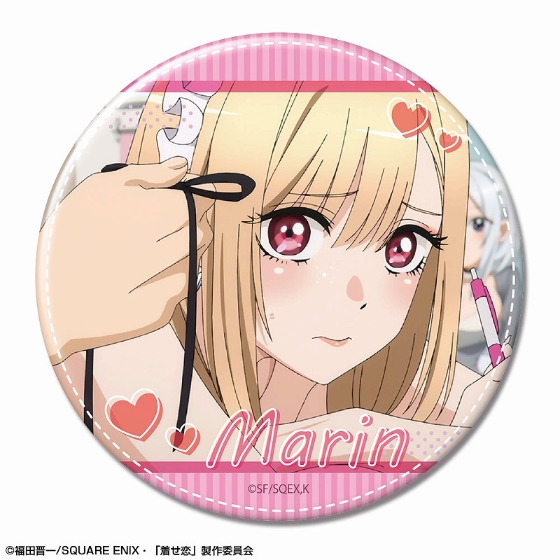 TVアニメ「その着せ替え人形(ビスク・ドール)は恋をする」 缶バッジ Ver.2 デザイン02(喜多川海夢/B) - 公式商品画像 | AniSmile