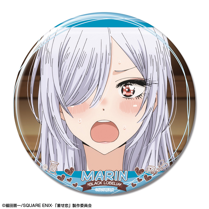 TVアニメ「その着せ替え人形(ビスク・ドール)は恋をする」 缶バッジ デザイン26(海夢(ブラックロベリア)) - 公式商品画像 | AniSmile