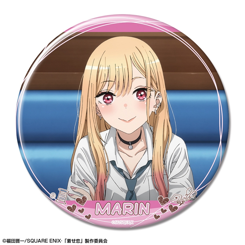 TVアニメ「その着せ替え人形(ビスク・ドール)は恋をする」 缶バッジ デザイン19(喜多川海夢/S) - 公式商品画像 | AniSmile