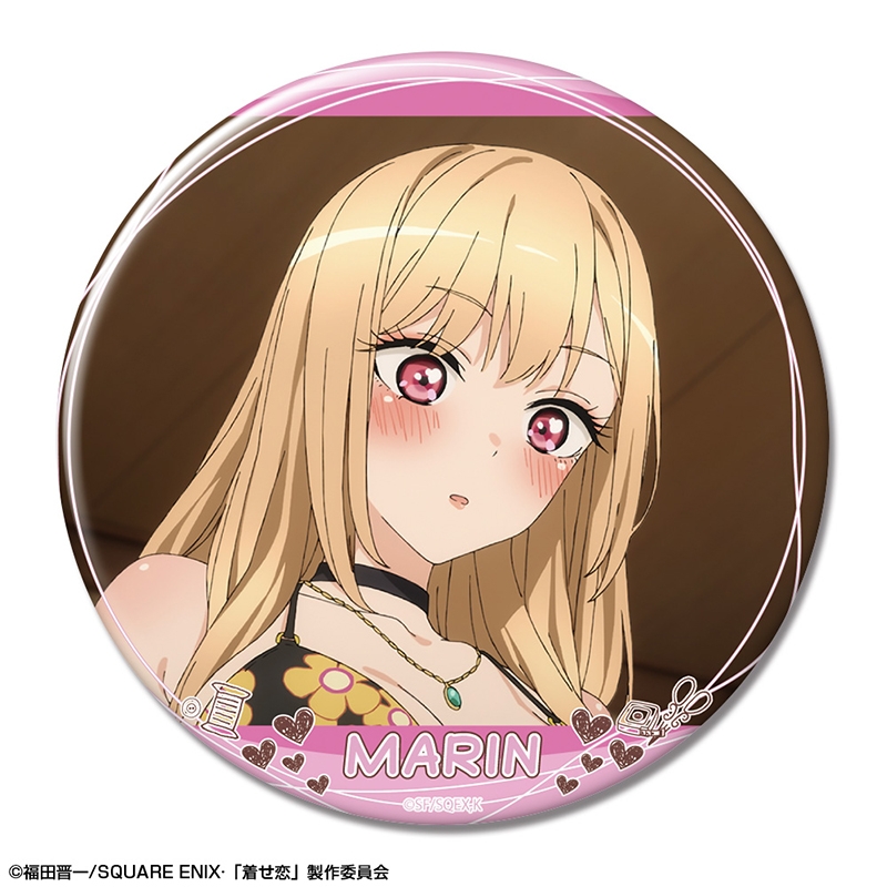TVアニメ「その着せ替え人形(ビスク・ドール)は恋をする」 缶バッジ デザイン10(喜多川海夢/J) - 公式商品画像 | AniSmile