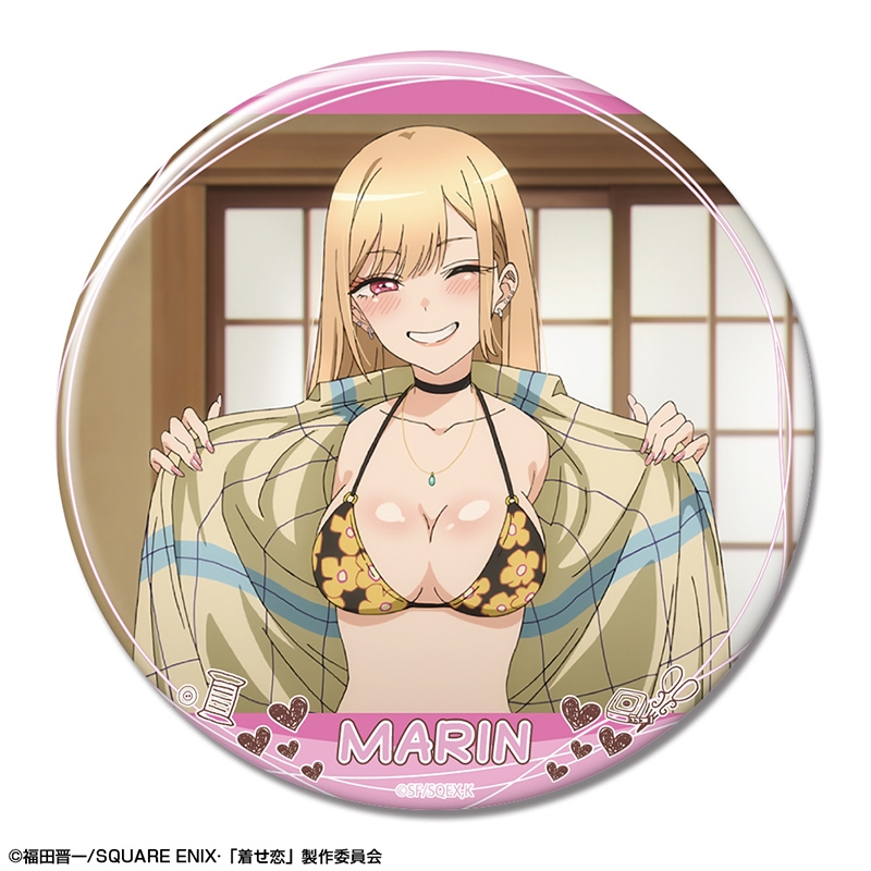 TVアニメ「その着せ替え人形(ビスク・ドール)は恋をする」 缶バッジ デザイン06(喜多川海夢/F) - 公式商品画像 | AniSmile
