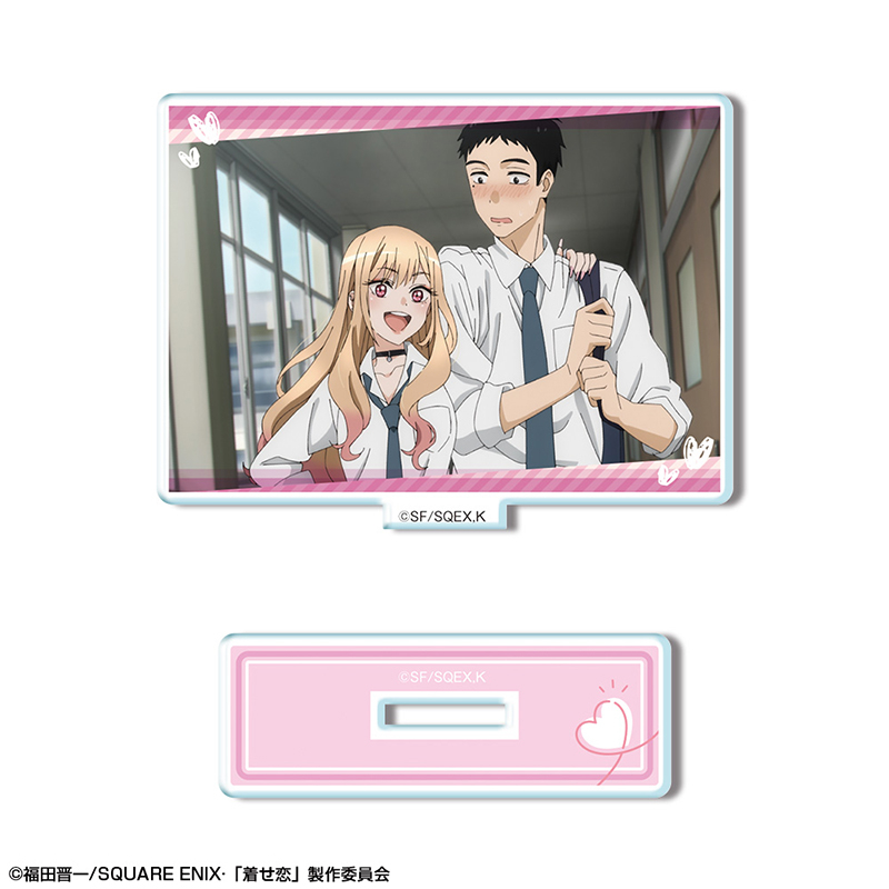 TVアニメ「その着せ替え人形(ビスク・ドール)は恋をする」 ミニアクリルスタンド Ver.2 デザイン12(喜多川海夢&五条新菜/B) 画像 2 | AniSmile