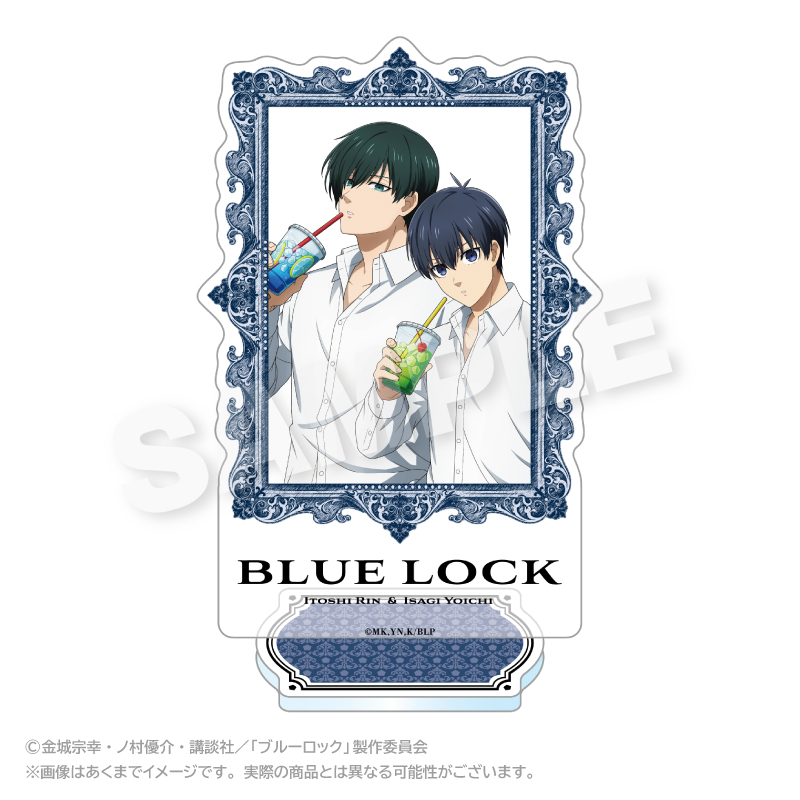 ブルーロック 額縁風アクリルスタンド 潔 世一・糸師 凛 - 公式商品画像 | AniSmile