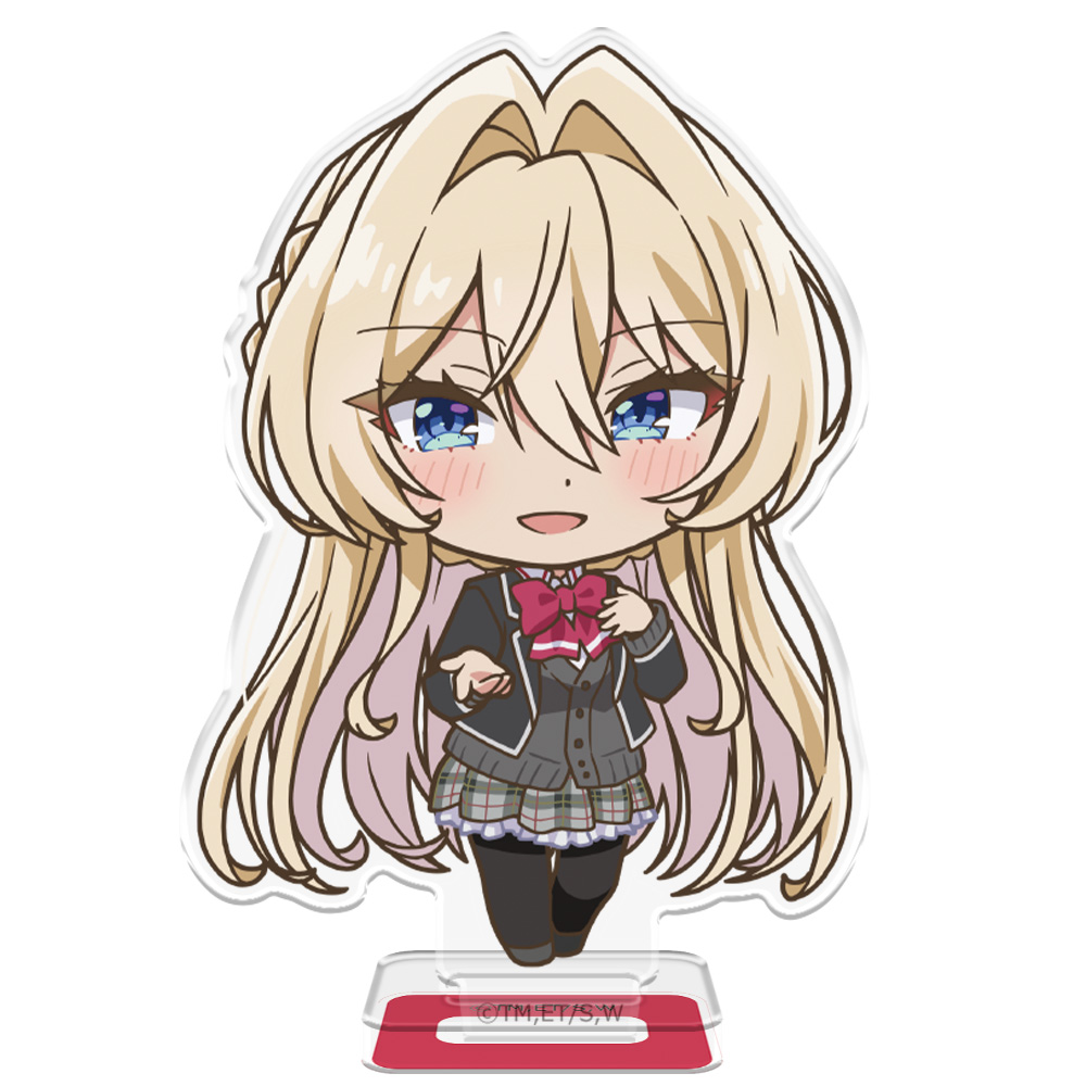 わたしが恋人になれるわけないじゃん、ムリムリ!(※ムリじゃなかった!?) アクリルキャラスタンド れな子&真唯&紫陽花&紗月&香穂 デフォルメキャラ 画像 3 | AniSmile