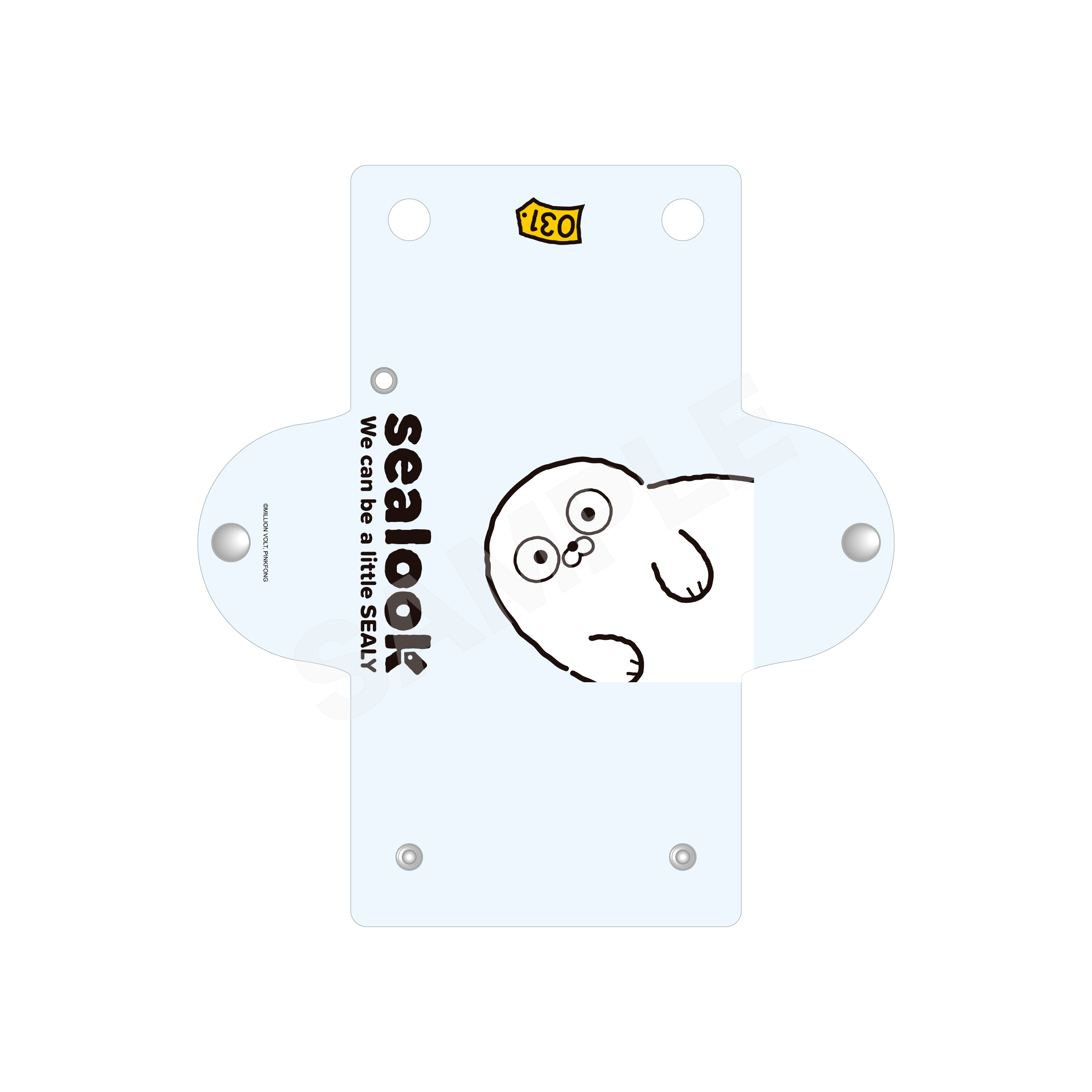 SEALOOK クリアマルチケース /02 ベイビーザラシ - 公式商品画像 | AniSmile