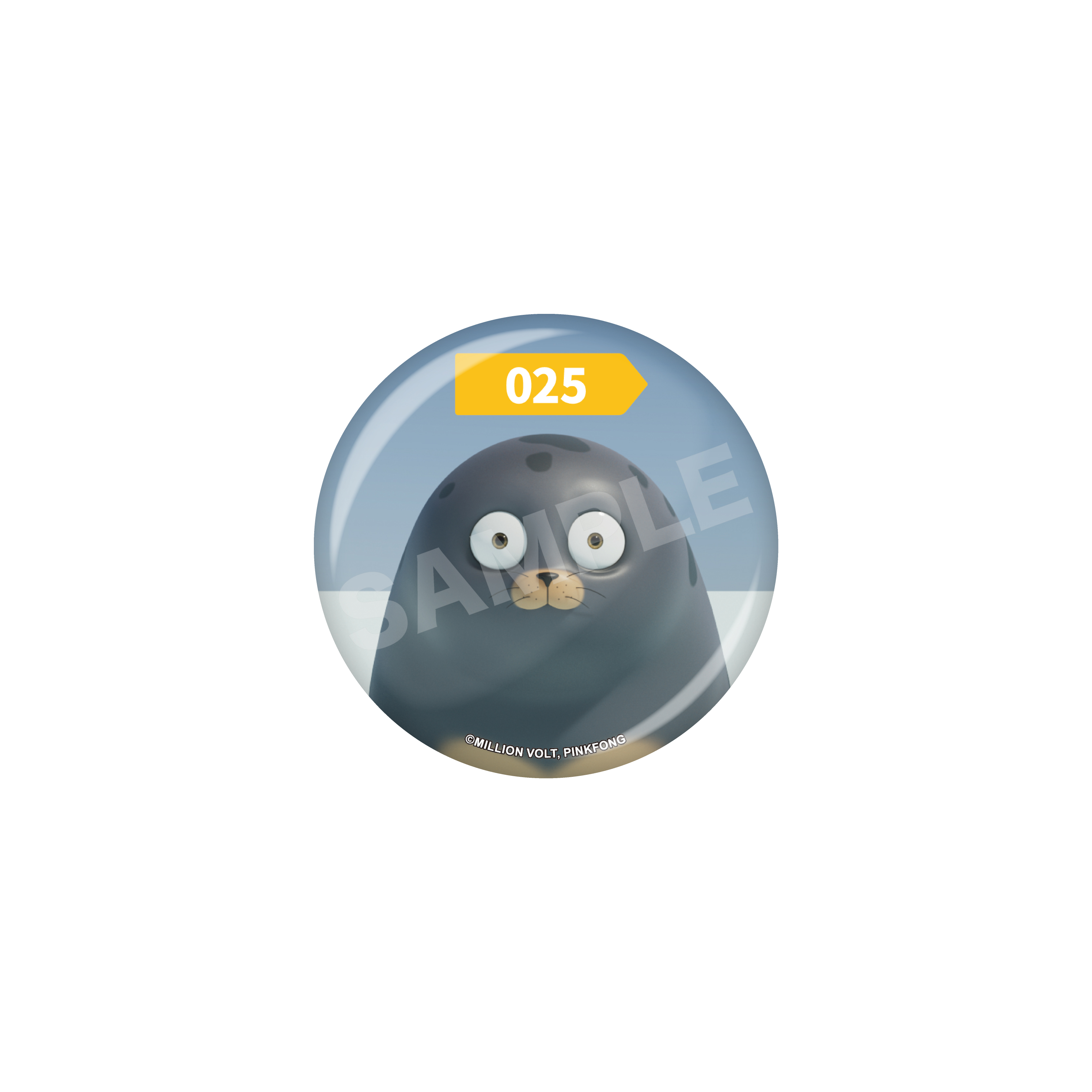 SEALOOK 缶バッジ /23 025インクザラシ - 公式商品画像 | AniSmile