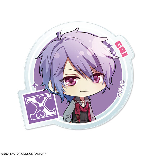 Glass Heart Princess アクリルバッジ デザイン06(道明寺凱) - 公式商品画像 | AniSmile