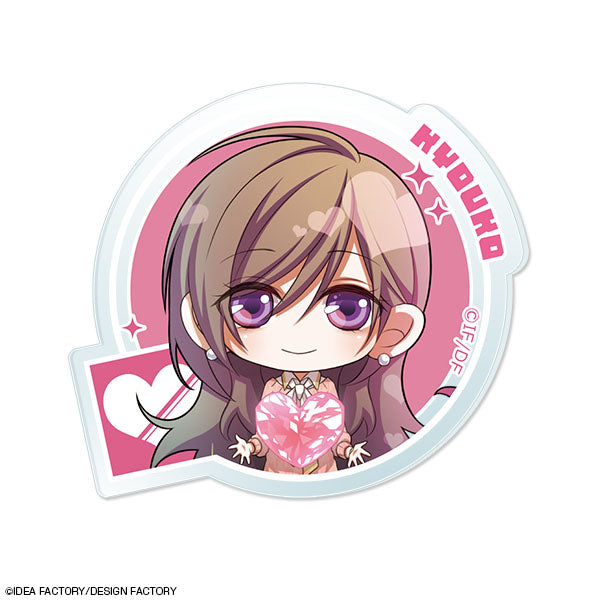 Glass Heart Princess アクリルバッジ デザイン01(姫乃京子) - 公式商品画像 | AniSmile