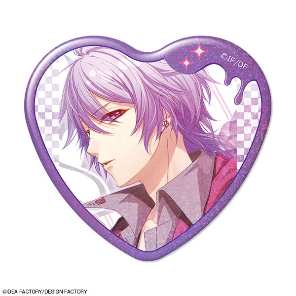 Glass Heart Princess ハート型ホログラム缶バッジ デザイン09(道明寺凱/A) - 公式商品画像 | AniSmile