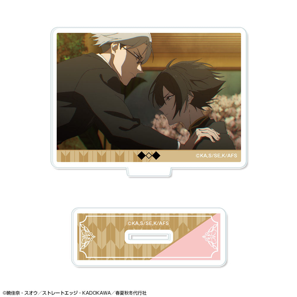 テレビアニメ『春夏秋冬代行者 春の舞』 ミニアクリルスタンド デザイン19(寒椿狼星&寒月凍蝶/B) 画像 2 | AniSmile