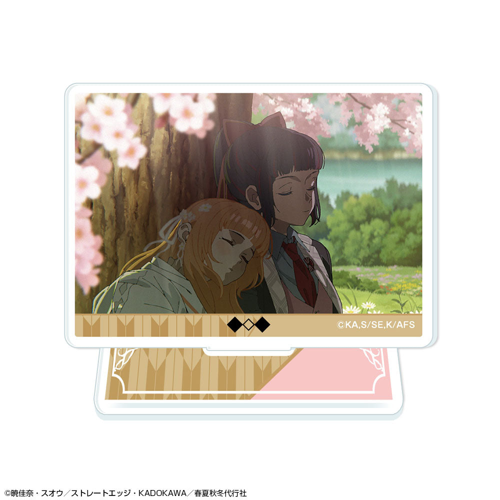 テレビアニメ『春夏秋冬代行者 春の舞』 ミニアクリルスタンド デザイン17(花葉雛菊&姫鷹さくら) - 公式商品画像 | AniSmile