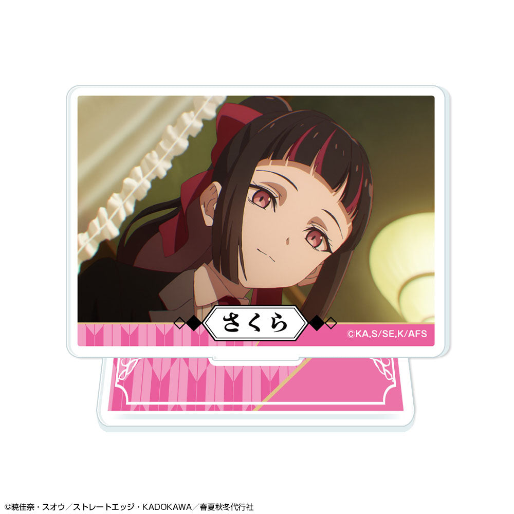 テレビアニメ『春夏秋冬代行者 春の舞』 ミニアクリルスタンド デザイン06(姫鷹さくら/B) - 公式商品画像 | AniSmile